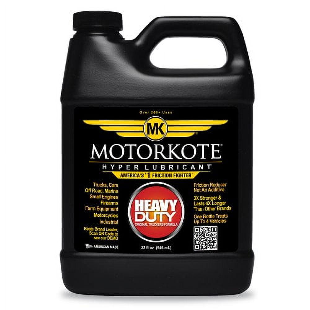 MotorKote Hyper Lubricant 32 oz, Engine Treatment Gas or Diesel lubricant