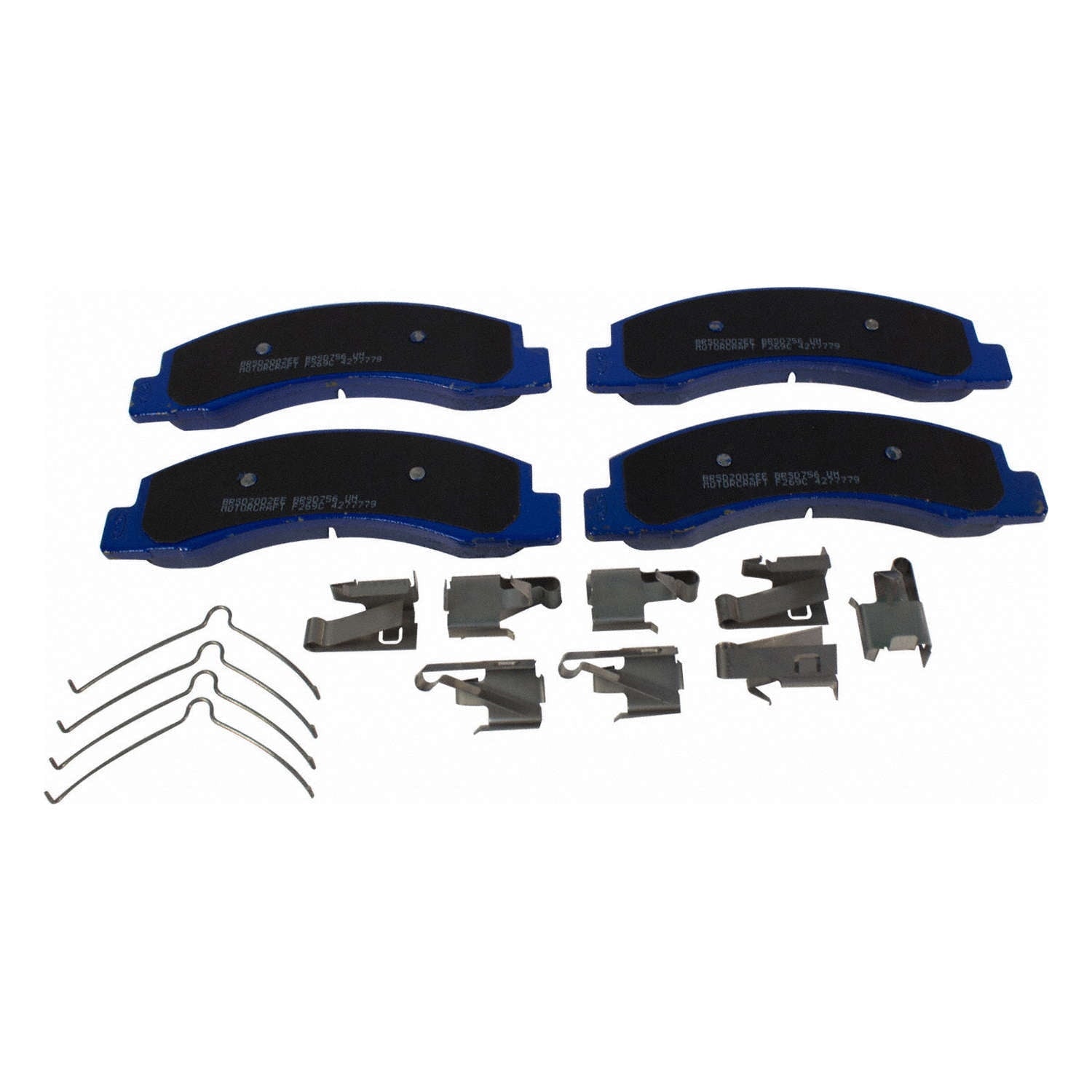 Motorcraft Super Duty Brake Pad Set, w/ Hardware and Shims Fits select: 1999-2004 FORD F250, 1999-2004 FORD F350