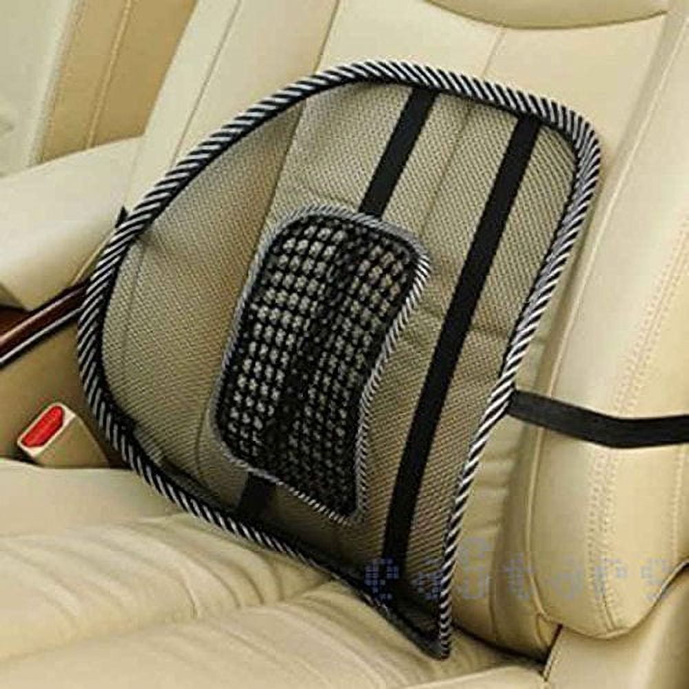 NEW Car Seat Office Chair Back Lumbar Massage Mesh Ventilate Cushion Support Pad Mat