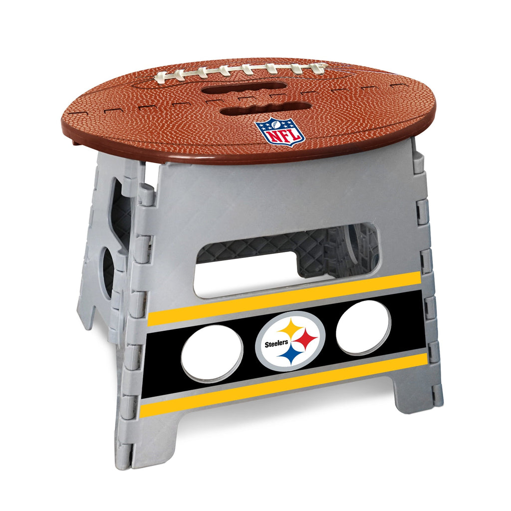 NFL - Pittsburgh Steelers Folding Step Stool 14"x13"