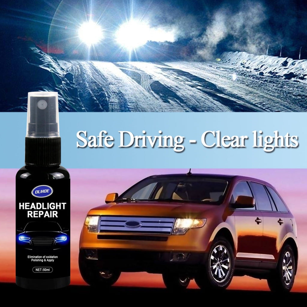 NGTEVOOS Clearance Headlight Renewals Polish Car Repair Kit Headlight Repair Liquid Cleaning 20ML As Shown Free Size