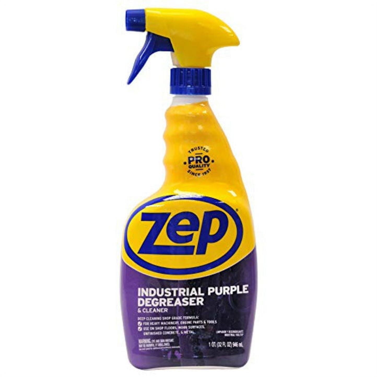New Zep R42310 Industrial Purple Degreaser & Cleaner, 32 Oz