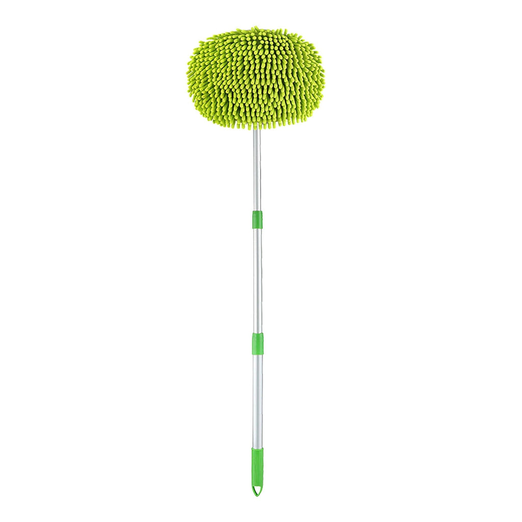 OAVQHLG3B 45" Microfiber Car Wash Brush Mop Car Cleaning Kit,Mitt Sponge with Long Handle,Car Cleaning Supplies Duster Washing Car Tools Household Essentials for Car Washing