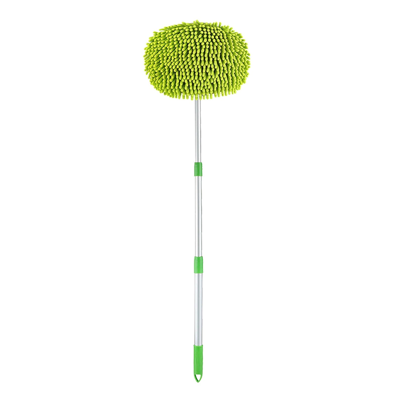 OAVQHLG3B 45" Microfiber Car Wash Brush Mop Car Cleaning Kit,Mitt Sponge with Long Handle,Car Cleaning Supplies Duster Washing Car Tools Household Essentials for Car Washing