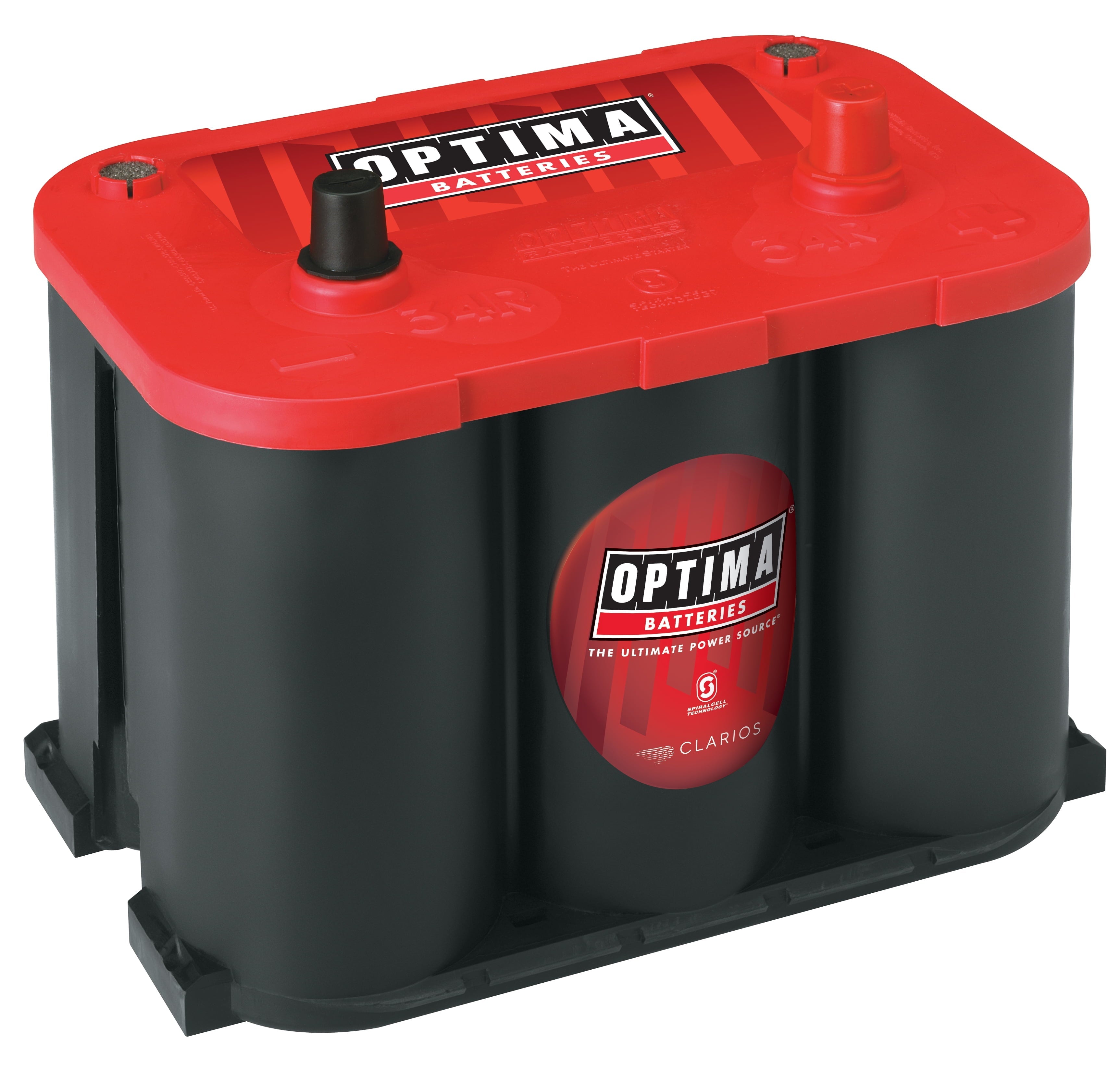 OPTIMA RedTop AGM Spiralcell Automotive Battery, Group Size 34R
