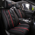 OTOEZ 5D Luxury Leather Car Seat Cover Full Set Front, Rear 5 Seats Protector Universal Fit