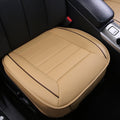 OTOEZ PU Leather Car Front Seat Covers Cushion Protector Mat Full Surround