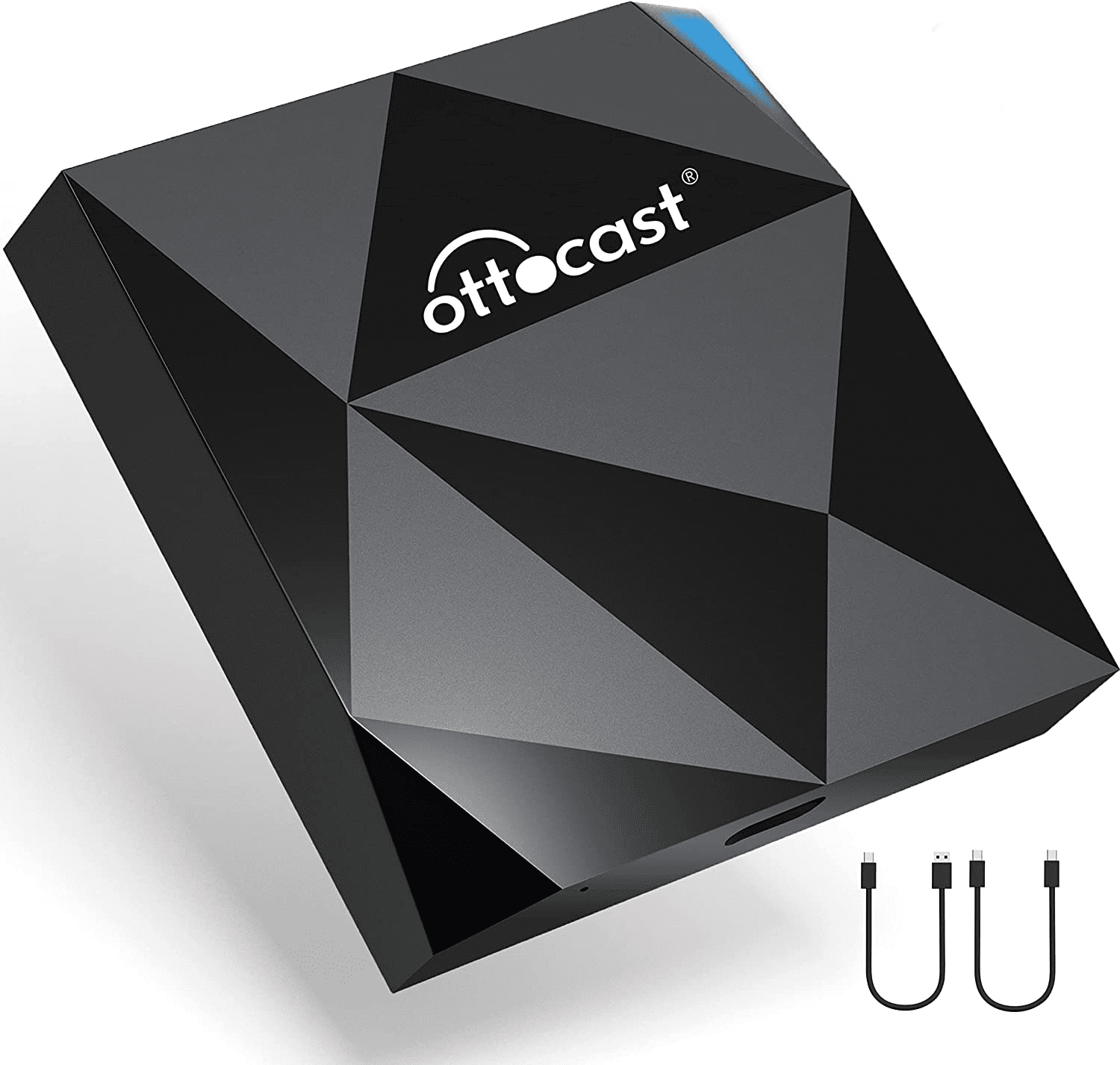 OTTOCAST Wireless CarPlay Adapter 2023 Speed Fastest Apple Wireless CarPlay Dongle 5Ghz WiFi Auto Connect No Delay Online Update, U2-AIR for OEM Wired CarPlay Cars Model Year After 2016