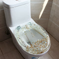 OUKANING Transparent Resin Toilet Seat Shell Decoration Home Bathroom Toilet Durable