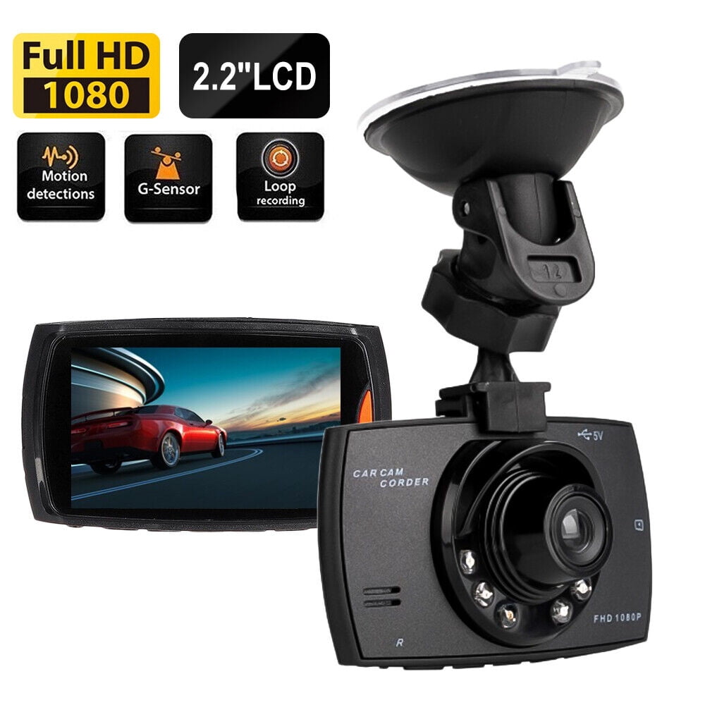 Onemayship 3'' Vehicle  Dash Cam 1080P Full HD Car DVR Dashboard Camera Video Recorder with G-Sensor Night Vision Loop Recording（Black）