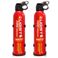 Ougist Fire Extinguisher for House,This Special Water-Based Fire Extinguisher Can Be Used in Cold Environments,Prevents Combustibles From Burning Again and is Easy to Clean After Use.
