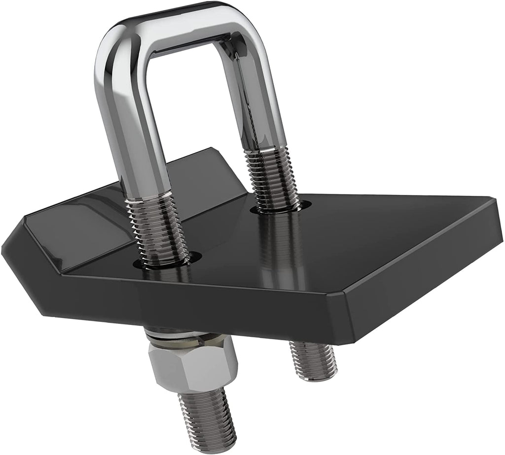 Oxgord Automotive  trailer Hitch Tightener Anti-Rattle Stabilizer Single U-Bolt for 1.25" to 3.75" Hitches