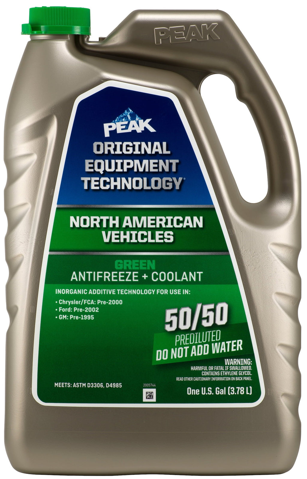 PEAK OET Antifreeze + Coolant for North American Green