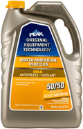PEAK Original Equipment Technology Antifreeze + Coolant for North American Vehicles - Gold