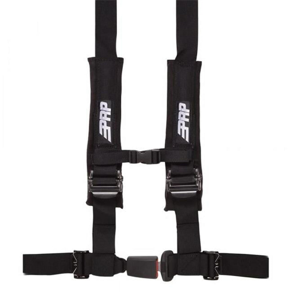 PRP BPRSBAUTO2 2 in. 4-Point Auto Latch Harness, Black