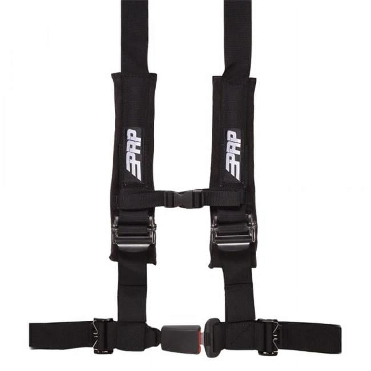 PRP BPRSBAUTO2 2 in. 4-Point Auto Latch Harness, Black