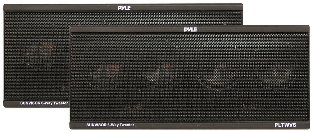 PYLE PLTWVS - 6-Way Sunvisor Mount 200 Watt Tweeter System