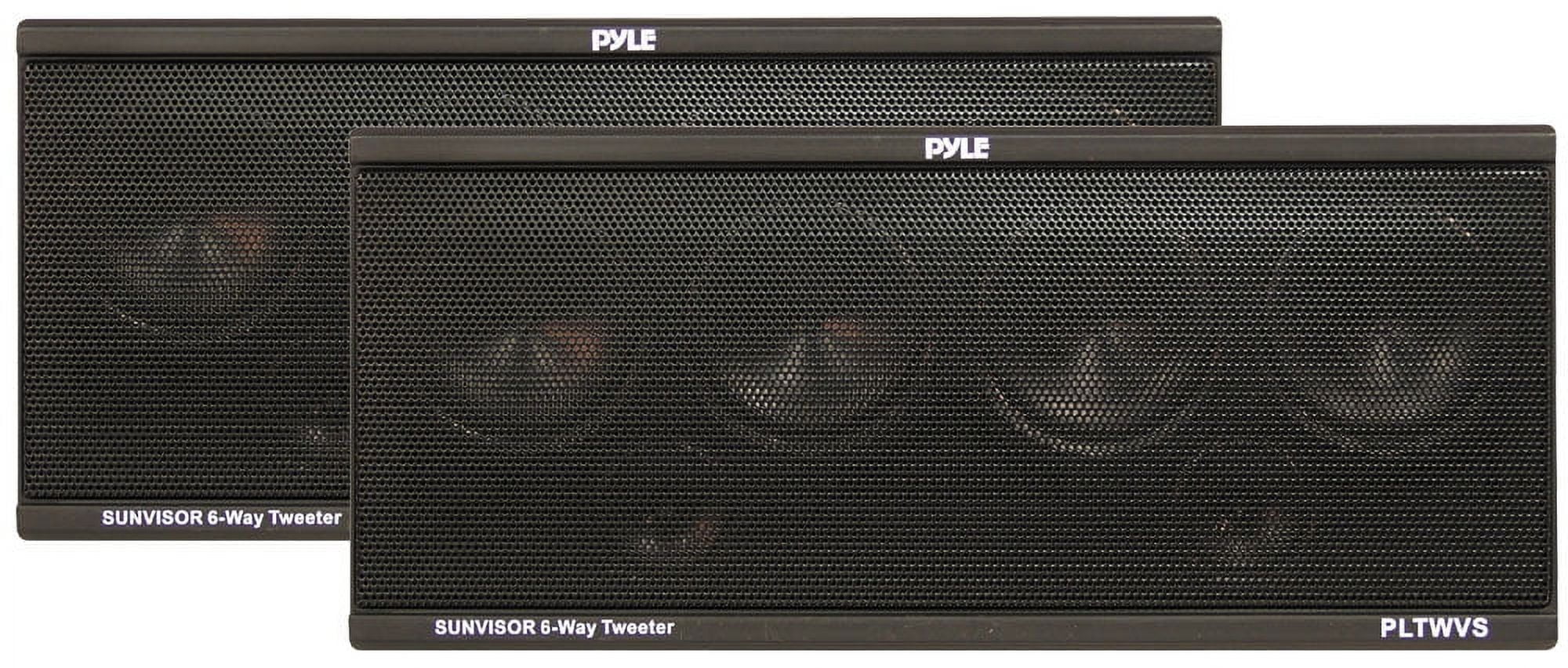 PYLE PLTWVS - 6-Way Sunvisor Mount 200 Watt Tweeter System