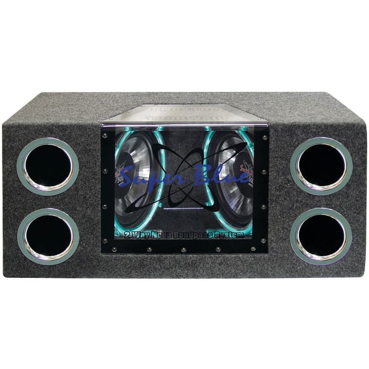 PYRAMID BNPS102 10" 1000W Subwoofer Enclosure Subs Box + Audiopipe Amplifier Amp