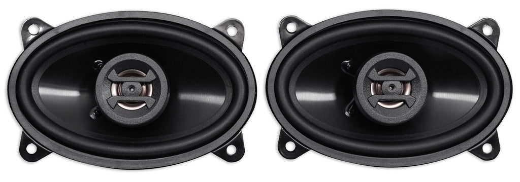Pair Hifonics ZS46CX 4x6" 400 Watt Coaxial Car Speakers