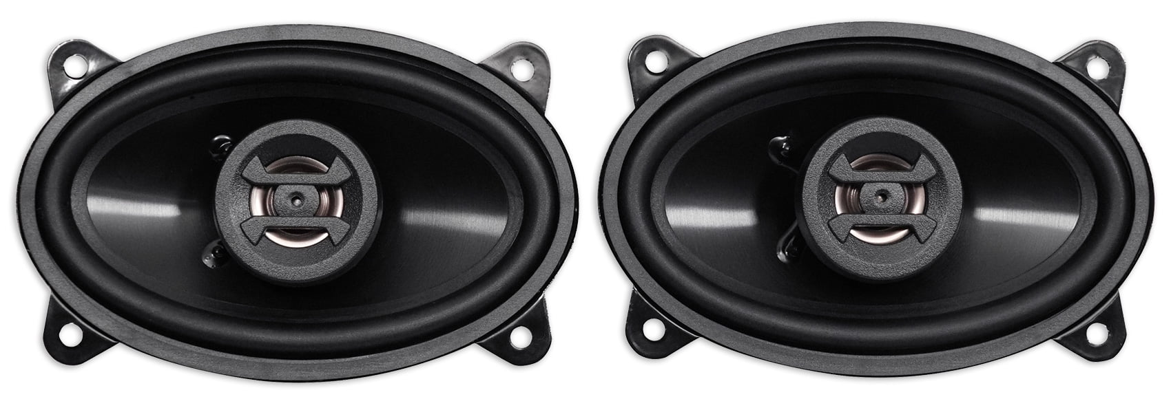Pair Hifonics ZS46CX 4x6" 400 Watt Coaxial Car Speakers