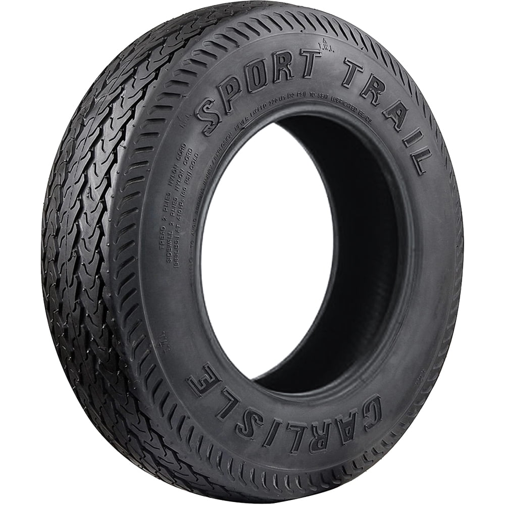 Pair of 2 (TWO) Carlisle Sport Trail ST 4.80-8 Load C 6 Ply Trailer Tires