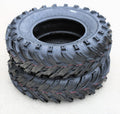 Pair of 2 (TWO) Forerunner Mars B 25x10.00-12 25x10-12 50F 6 Ply MT M/T Mud ATV UTV Tires