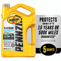 Pennzoil Platinum Full Synthetic 0W-20 Motor Oil, 5-Quart