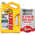 Pennzoil Platinum Full Synthetic High Mileage 5W-20 Motor Oil, 5 Quart