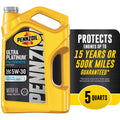 Pennzoil Ultra Platinum 5W-30 Full Synthetic Motor Oil, 5 Quart.