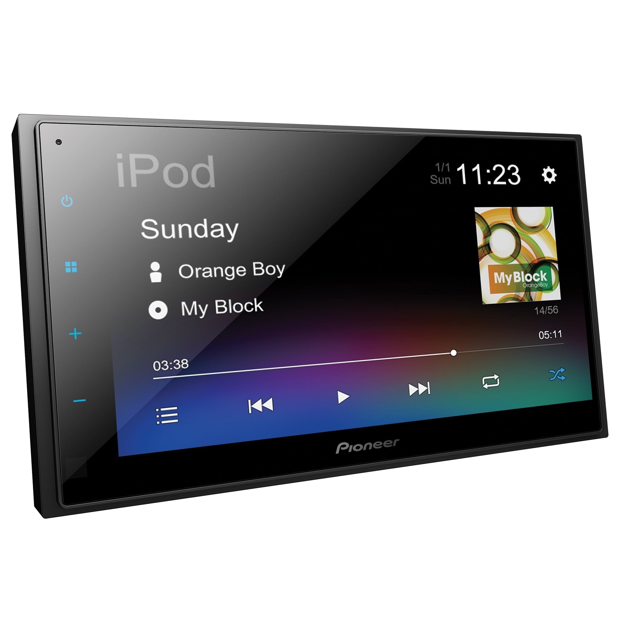 Pioneer DMH-340EX Bluetooth Media Android iPhone Alexa Pandora USB Aux 5-Ch 6.8 inch