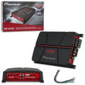 Pioneer GM-A4704 Class AB 4 Channel Car Audio Bridgeable Amplifier 520W Max