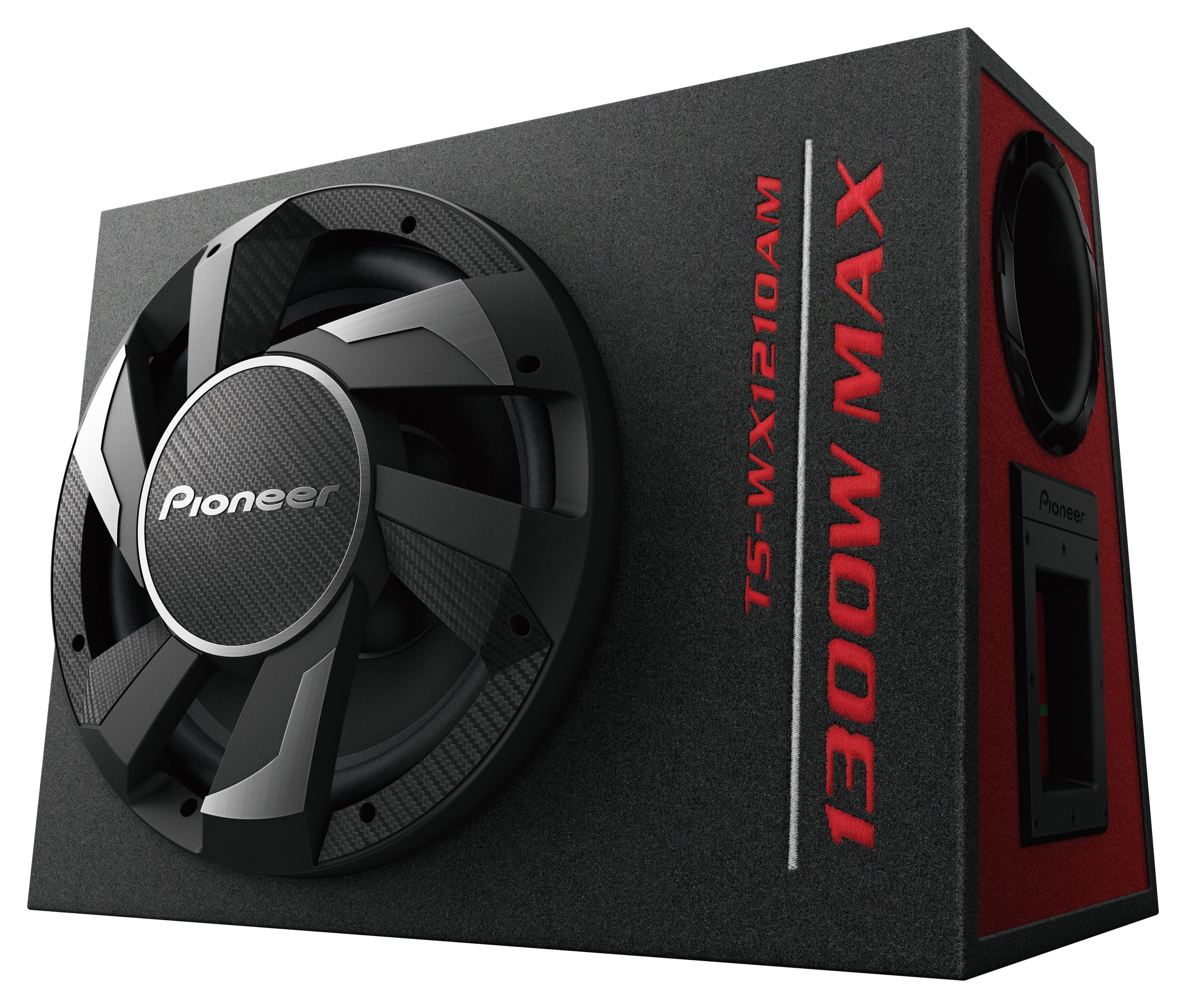 Pioneer TS-WX1210AM 12” 1300 Max Power Ported Enclosure Active Subwoofer with Built-in Amplifier