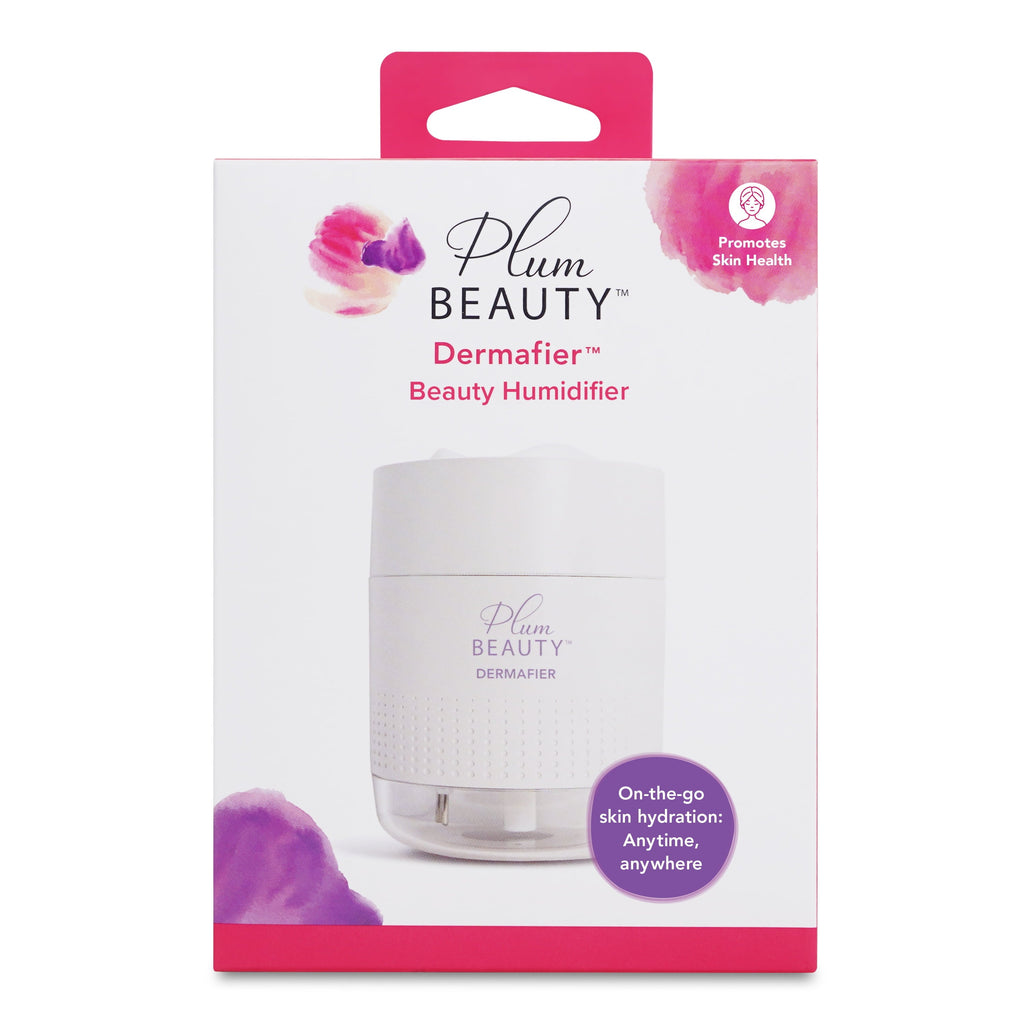 Plum Beauty, Skin Hydrating Portable Beauty Desktop Area Humidifier with Night Light