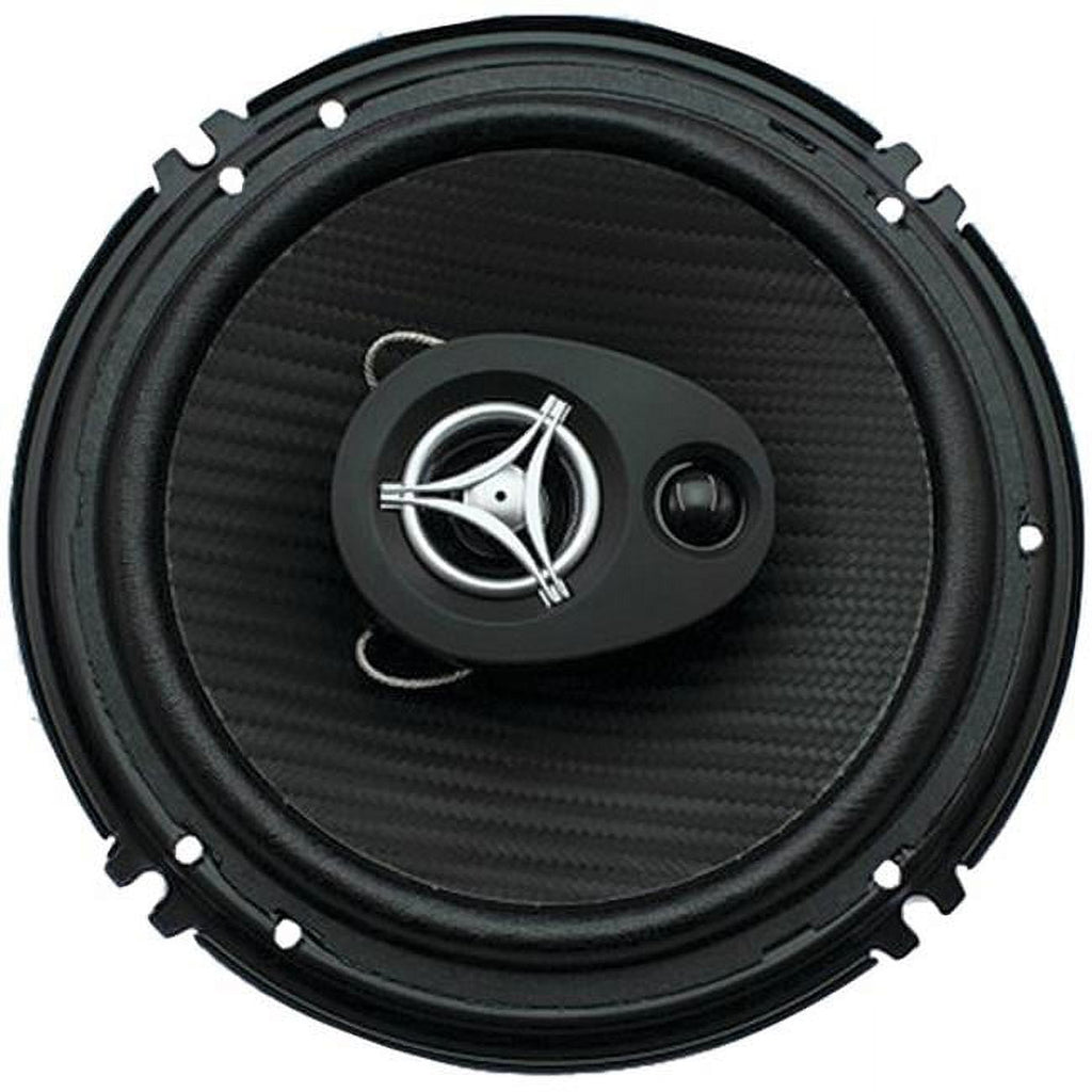 Power Acoustik POWEF653 Edge Series Coaxial Speakers 6.5" 3 Way 400 Watts Max