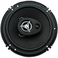 Power Acoustik POWEF653 Edge Series Coaxial Speakers 6.5" 3 Way 400 Watts Max