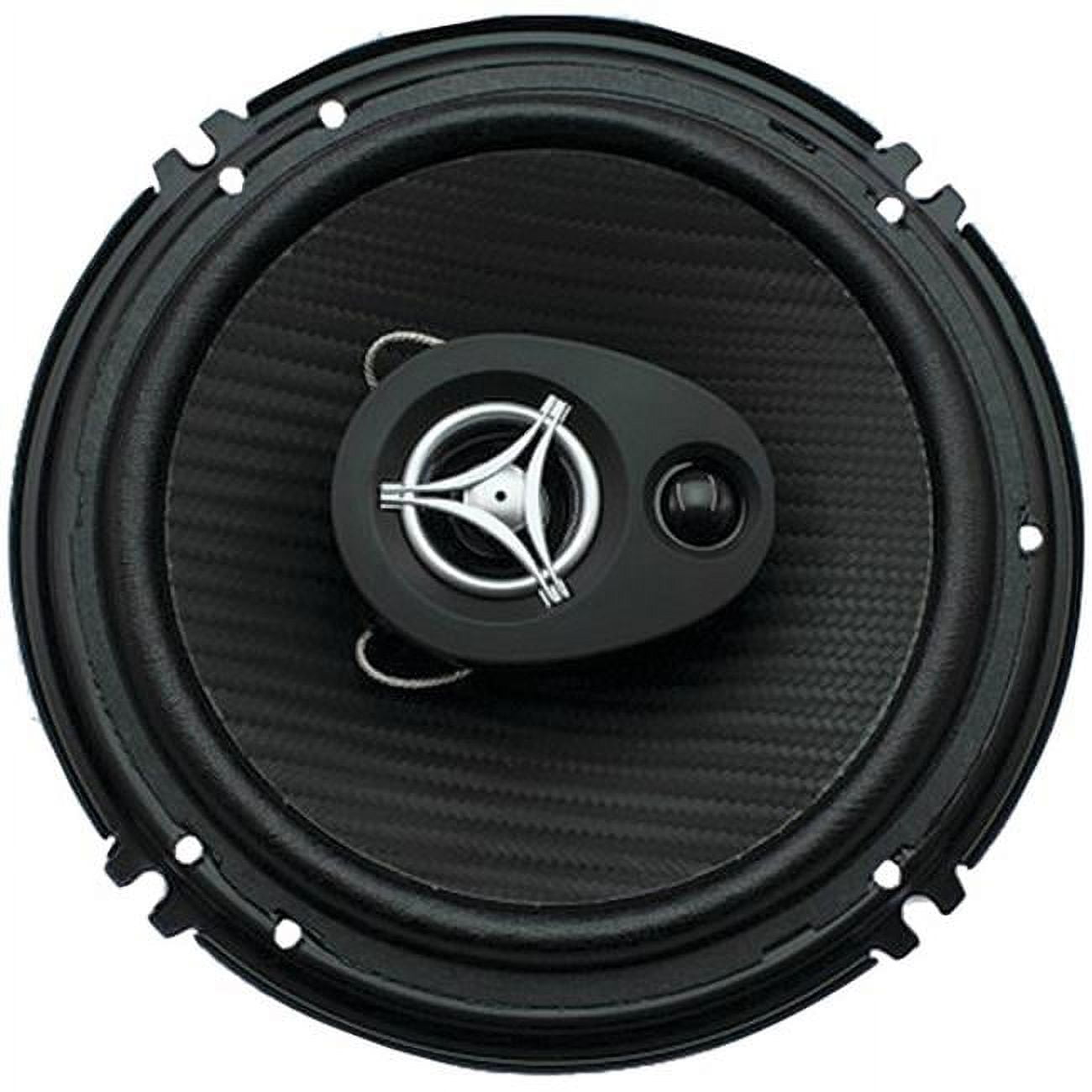 Power Acoustik POWEF653 Edge Series Coaxial Speakers 6.5" 3 Way 400 Watts Max