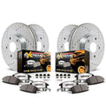 Power Stop Front and Rear Z36 Truck & Tow Brake Pad and Rotor Kit K5584-36
