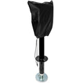 Premium Waterproof Electric Trailer Tongue Jack Cover - Works with Most Electric Trailer Tongue Jacks - 14.5" Wide x 17.5" Tall - Black