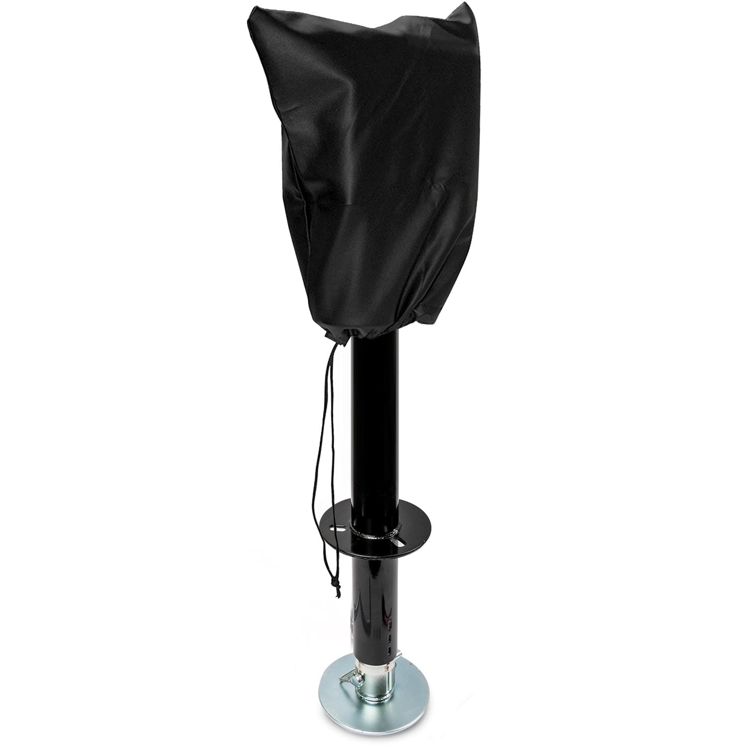 Premium Waterproof Electric Trailer Tongue Jack Cover - Works with Most Electric Trailer Tongue Jacks - 14.5" Wide x 17.5" Tall - Black