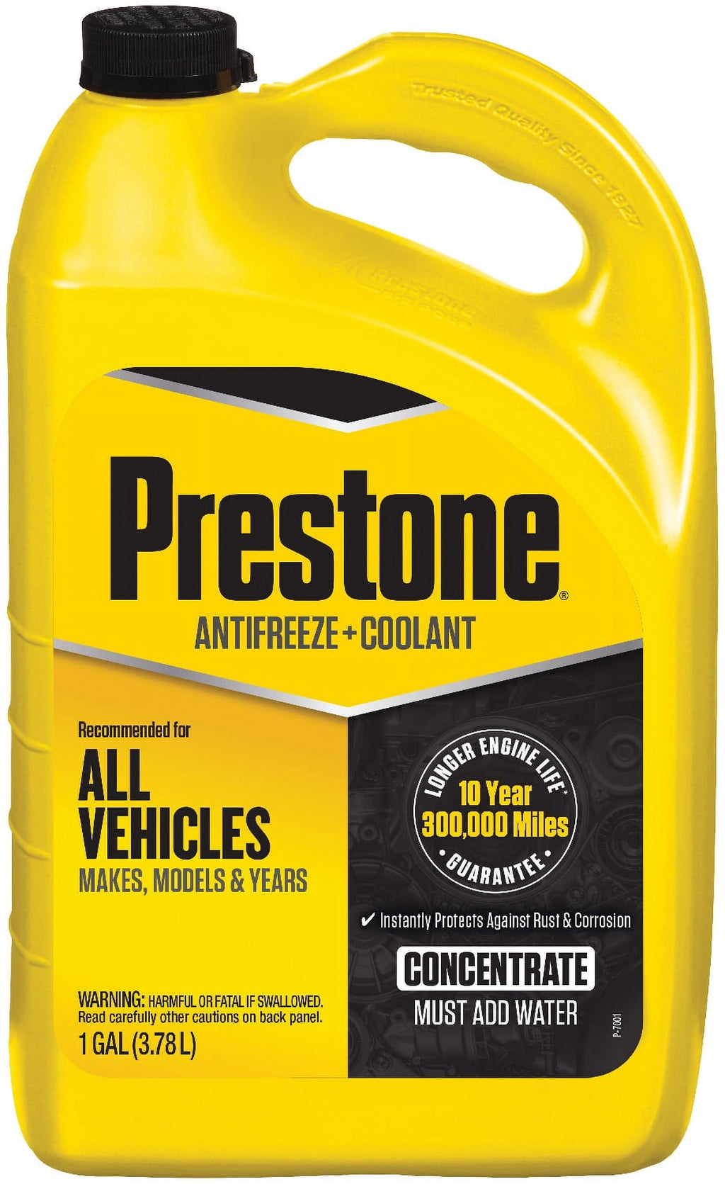 Prestone All Vehicles - 10yr/300k Mi- Antifreeze+Coolant (1 Gal - Concentrate)