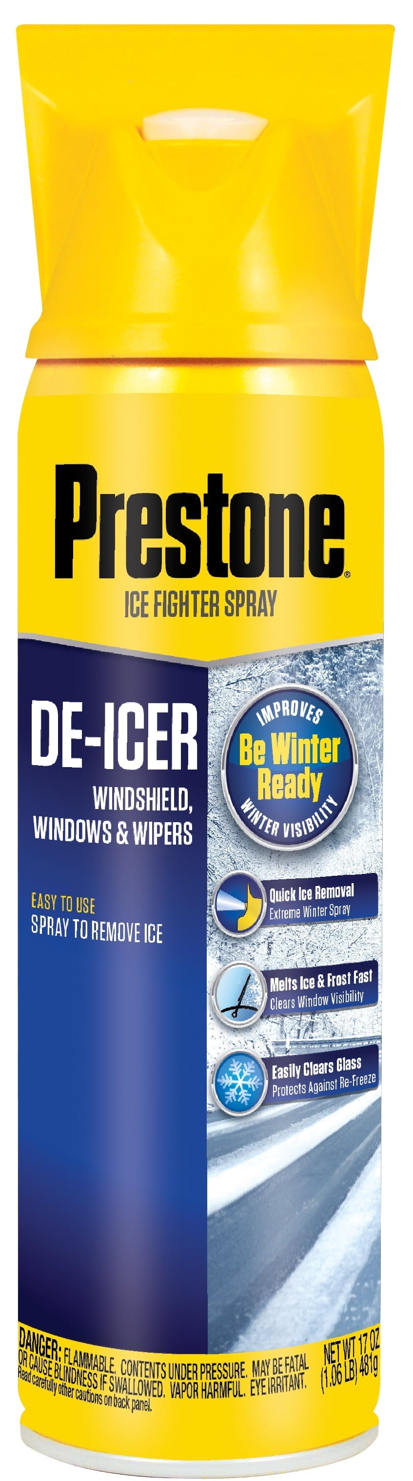 Prestone Windshield De-Icer 17 oz