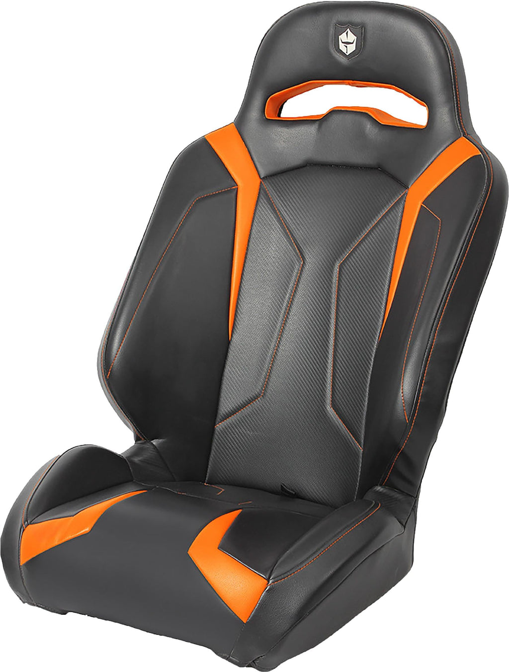 Pro Armor P141S188OR LE Suspension Seat - Black/Orange Fits Select Polaris Ranger