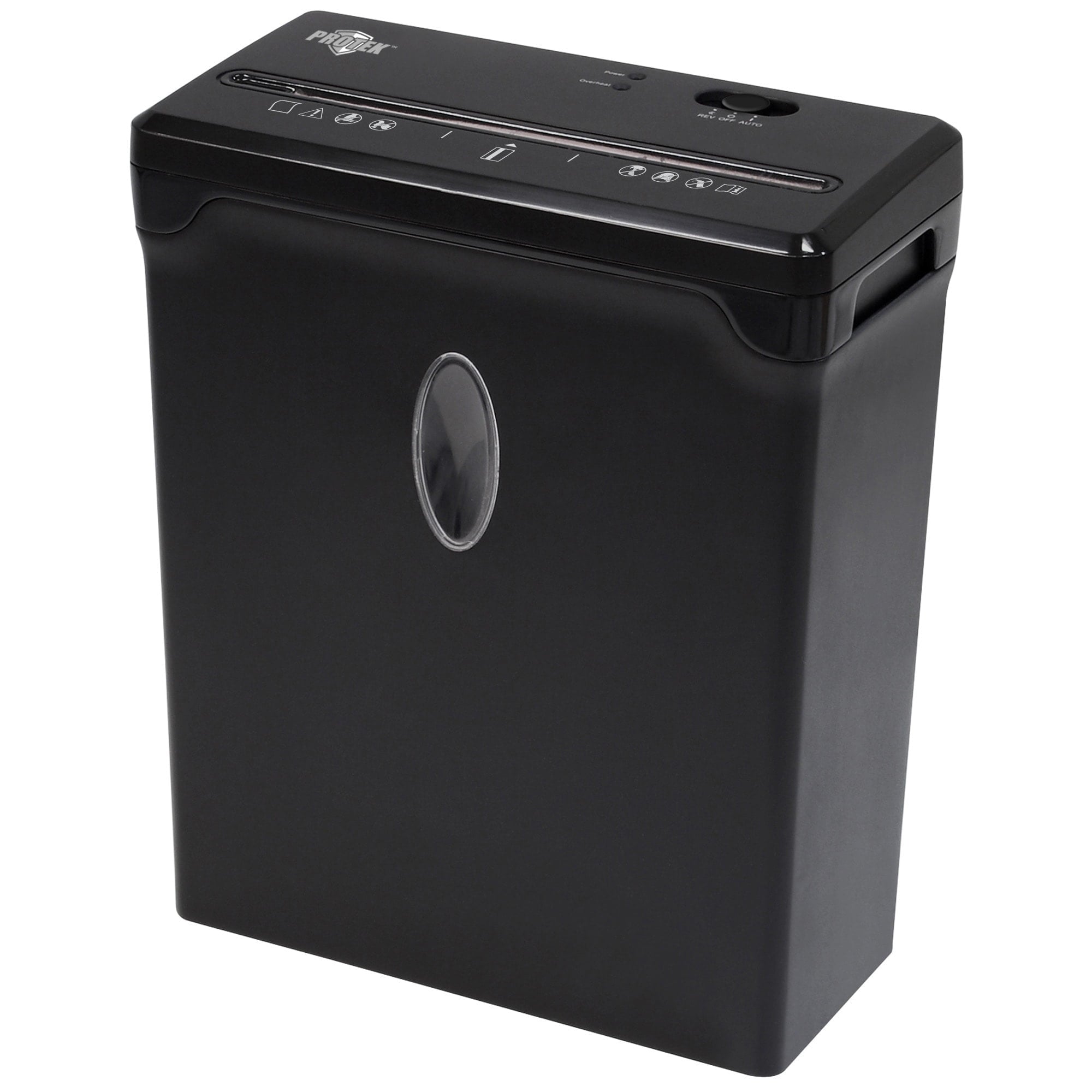ProTek® 8-Sheet Cross-Cut Shredder, Black, PX81B
