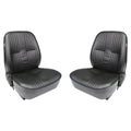 Procar Lowback Black Vinyl Seats Kit