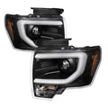 Projector Headlights - Halogen Fits select: 2009 FORD F150, 2013-2014 FORD F150 SUPER CAB