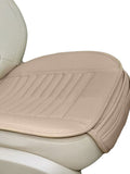 Pudcoco Universal PU Leather Car Front Seat Cushion Protector Pad Driver Mat