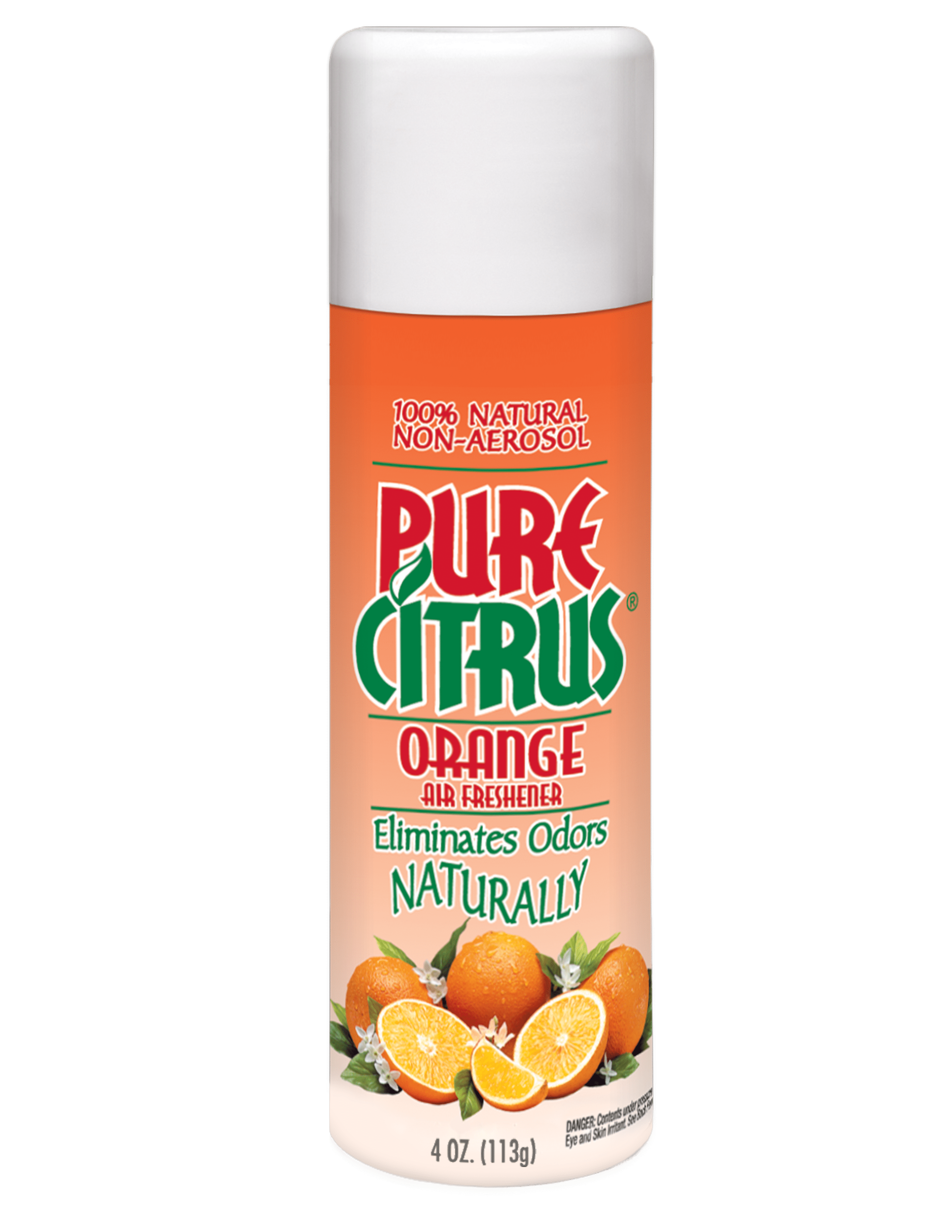 Pure Citrus Orange Air Freshener, 4oz.   Orange  Scented Non-Aerosol Air Freshener.