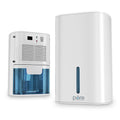 Pure Enrichment PureDry Mini Dehumidifier - Compact Water Tank Eliminates 300ml/day in Excess Moisture