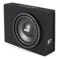 Pyle 12 Inch 600 Watt Mount Car Audio Subwoofer Enclosure Box Seal Design